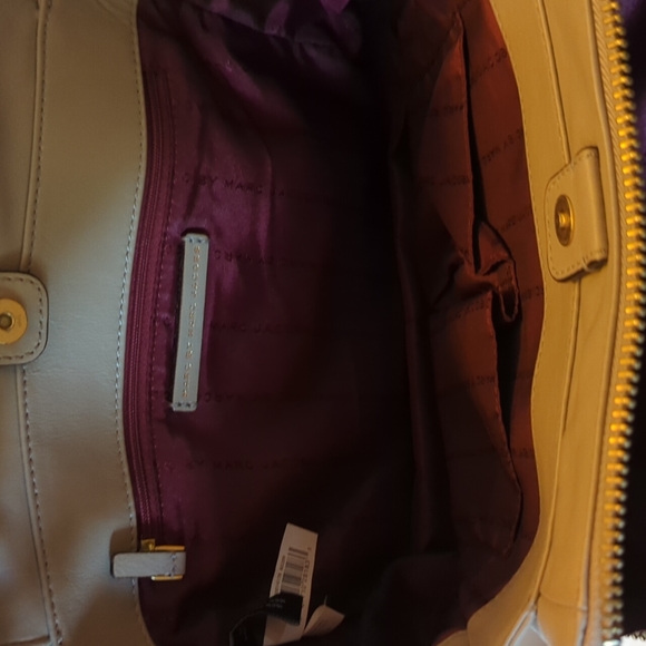 Marc by Marc Jacobs Beige Leather Satchel - Picture 4 of 11